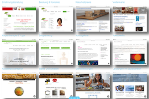 Abbildung/Hardcopy: Referenzen WordPress Design und Freies Design HTML der Referenzseite Harlosl.biz - JuerxHarlos Webdesigner